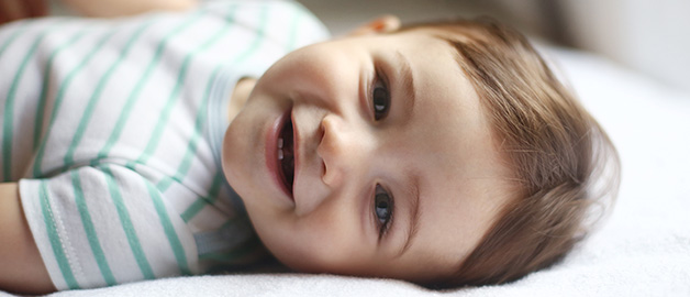 Bebê sorrindo